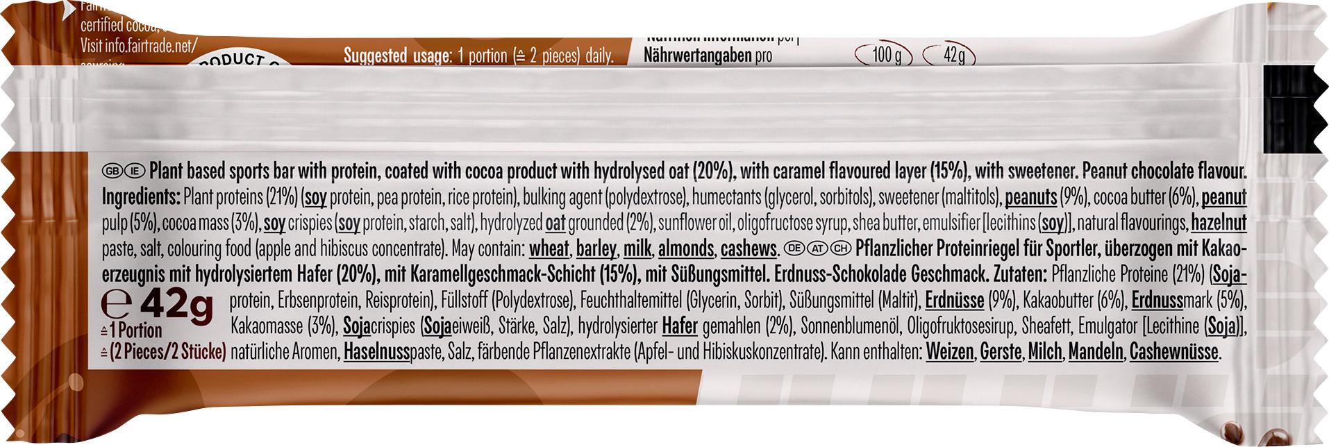 Produktbild POWERBAR® Proteinreigel Peanut Choc vegan 3 von 3