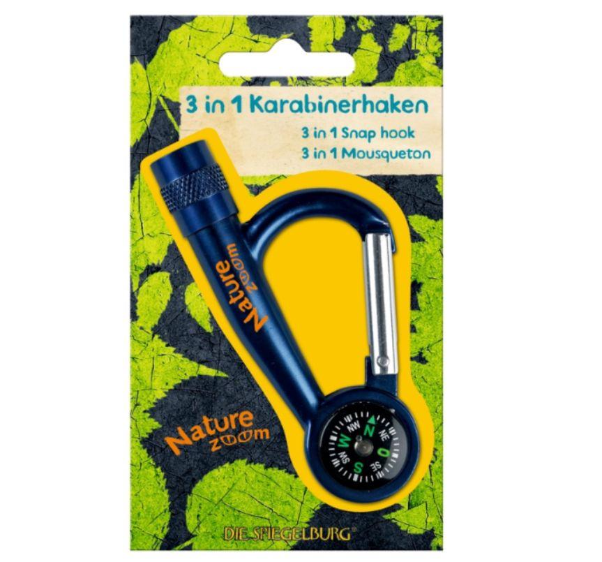 Produktbild Die Spiegelburg - Nature Zoom - 3 in 1 Karabinerhaken 4 von 5