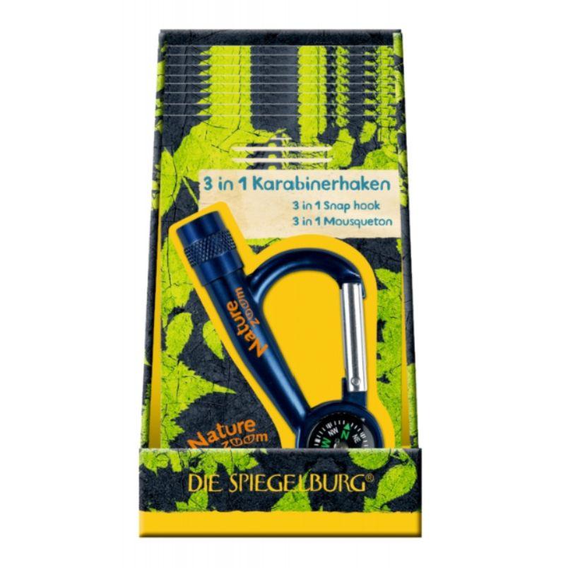 Produktbild Die Spiegelburg - Nature Zoom - 3 in 1 Karabinerhaken 5 von 5