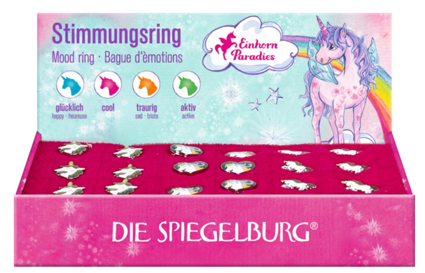 Produktbild Die Spiegelburg - Stimmungsring Einhorn-Paradies, 1 Stück, sortiert 2 von 2