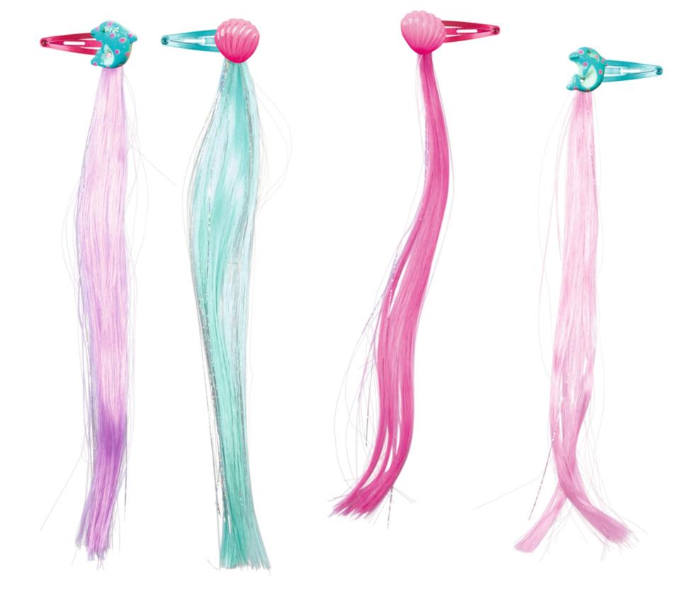Die Spiegelburg - Haarclips mit Glitzersträhnen (4er Set) Nella Nixe