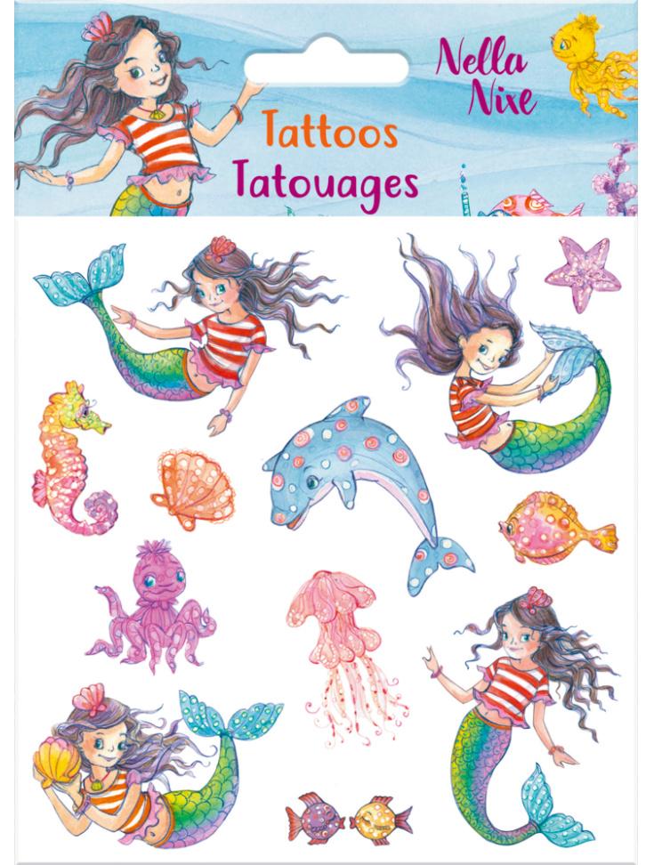 Die Spiegelburg - Glitzer-Tattoos Nella Nixe