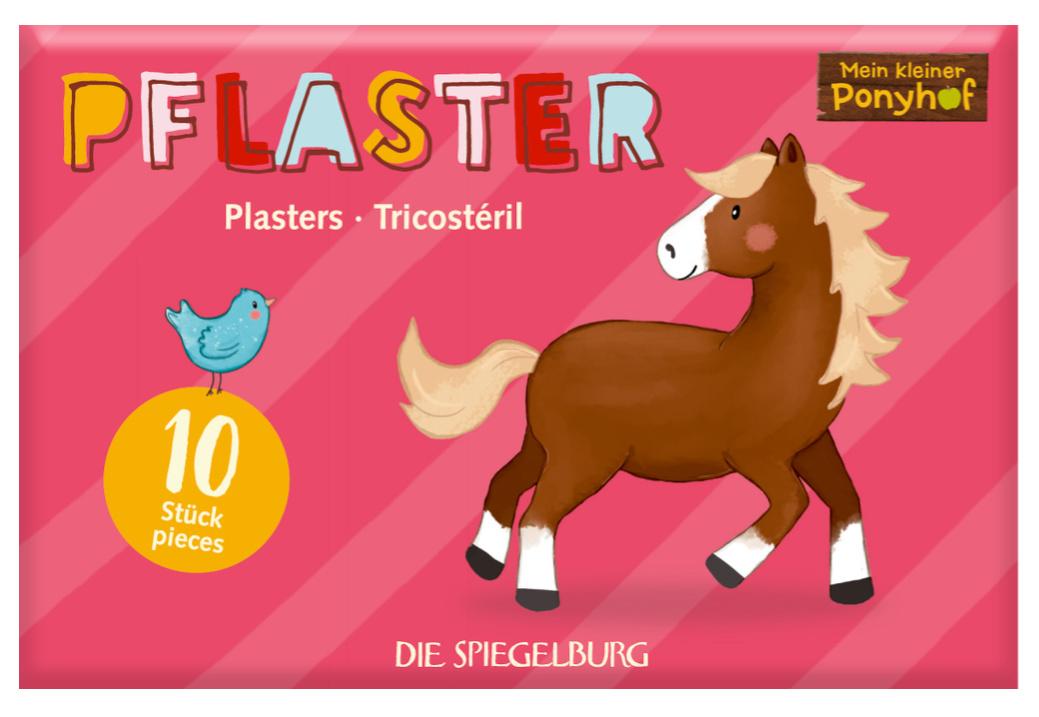 Die Spiegelburg - Pflasterstrips (10 St.) - Mein kleiner Ponyhof