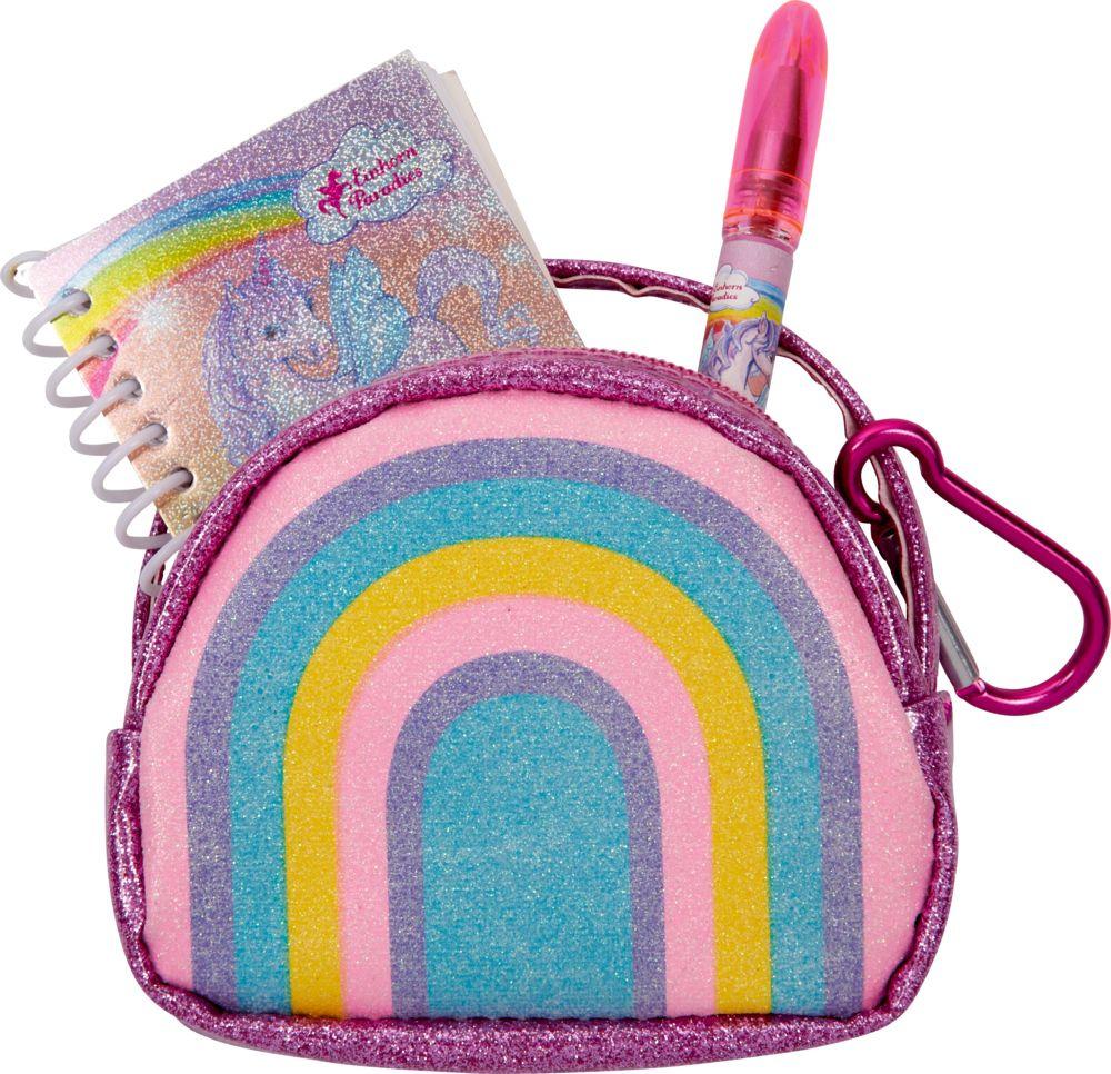 Die Spiegelburg - Mini-Tasche mit Schreib-Set - Einhorn-Paradies