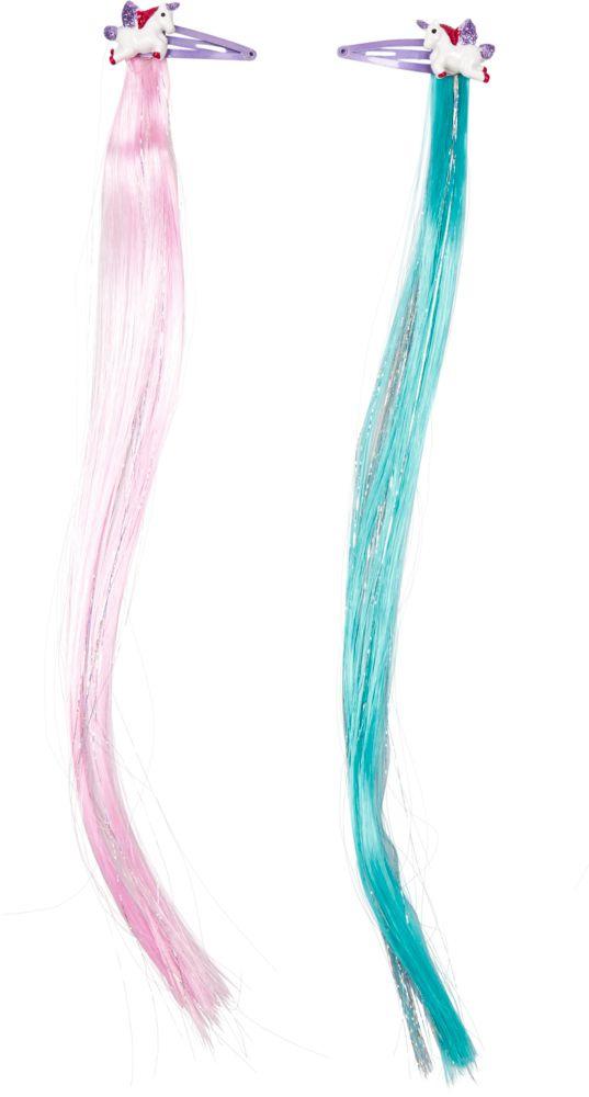 Die Spiegelburg - Haarclips mit Glitzersträhnen - Einhorn-Paradies
