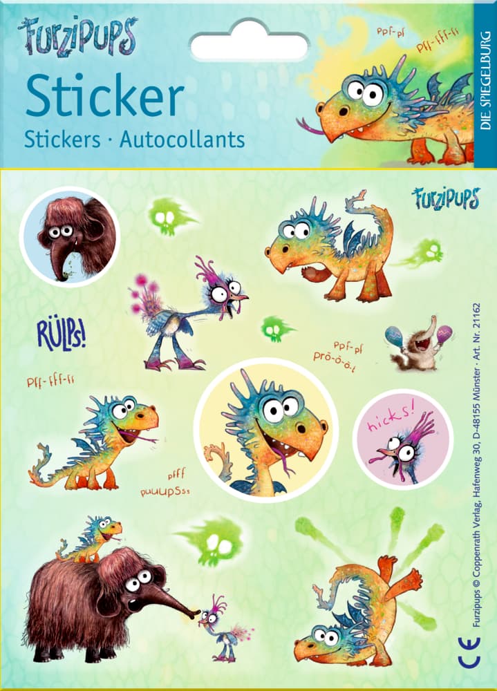 Die Spiegelburg - Sticker - Furzipups