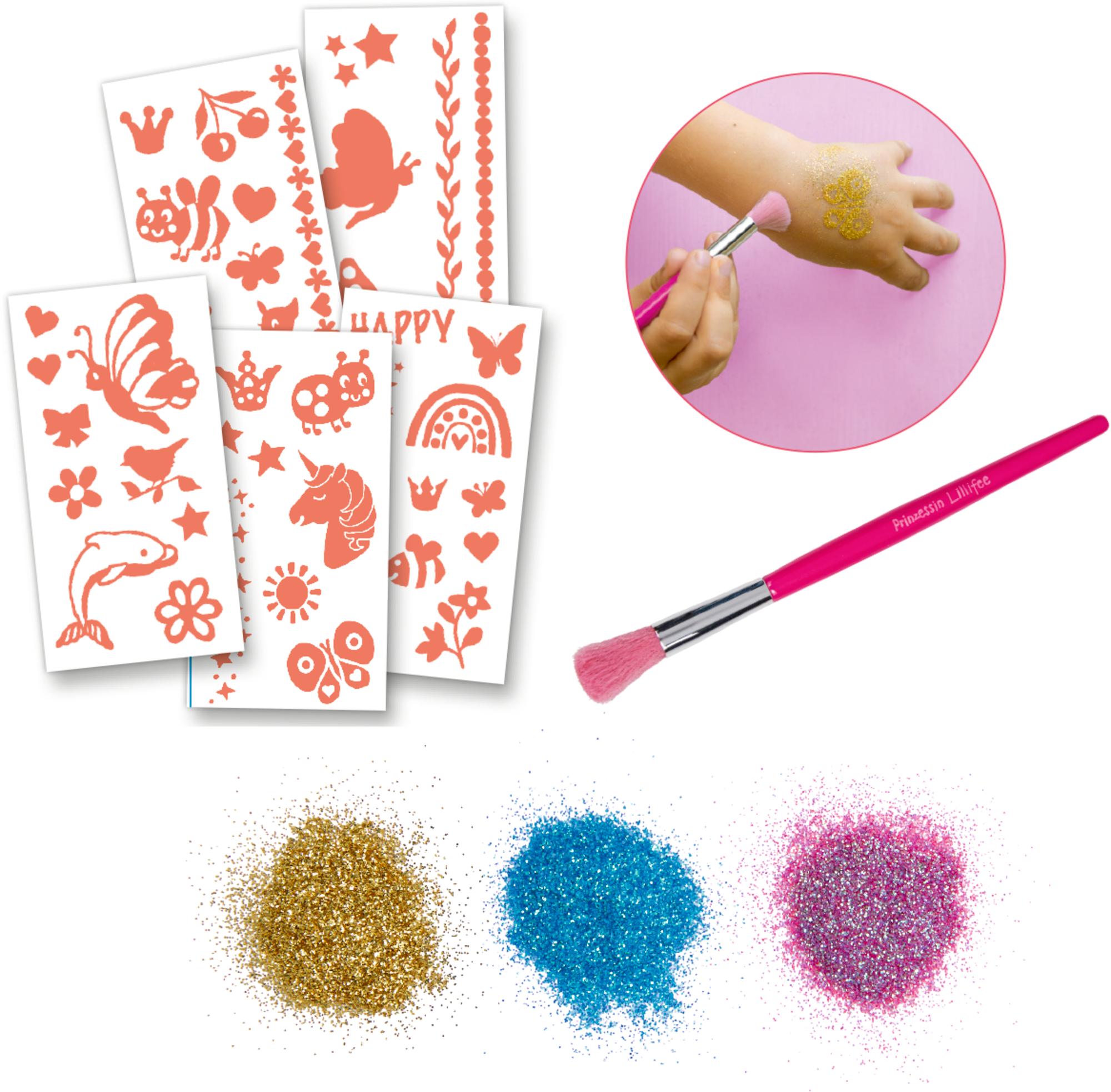 Produktbild Die Spiegelburg - DIY Glitzer-Tattoos - Prinzessin Lillifee 2 von 2