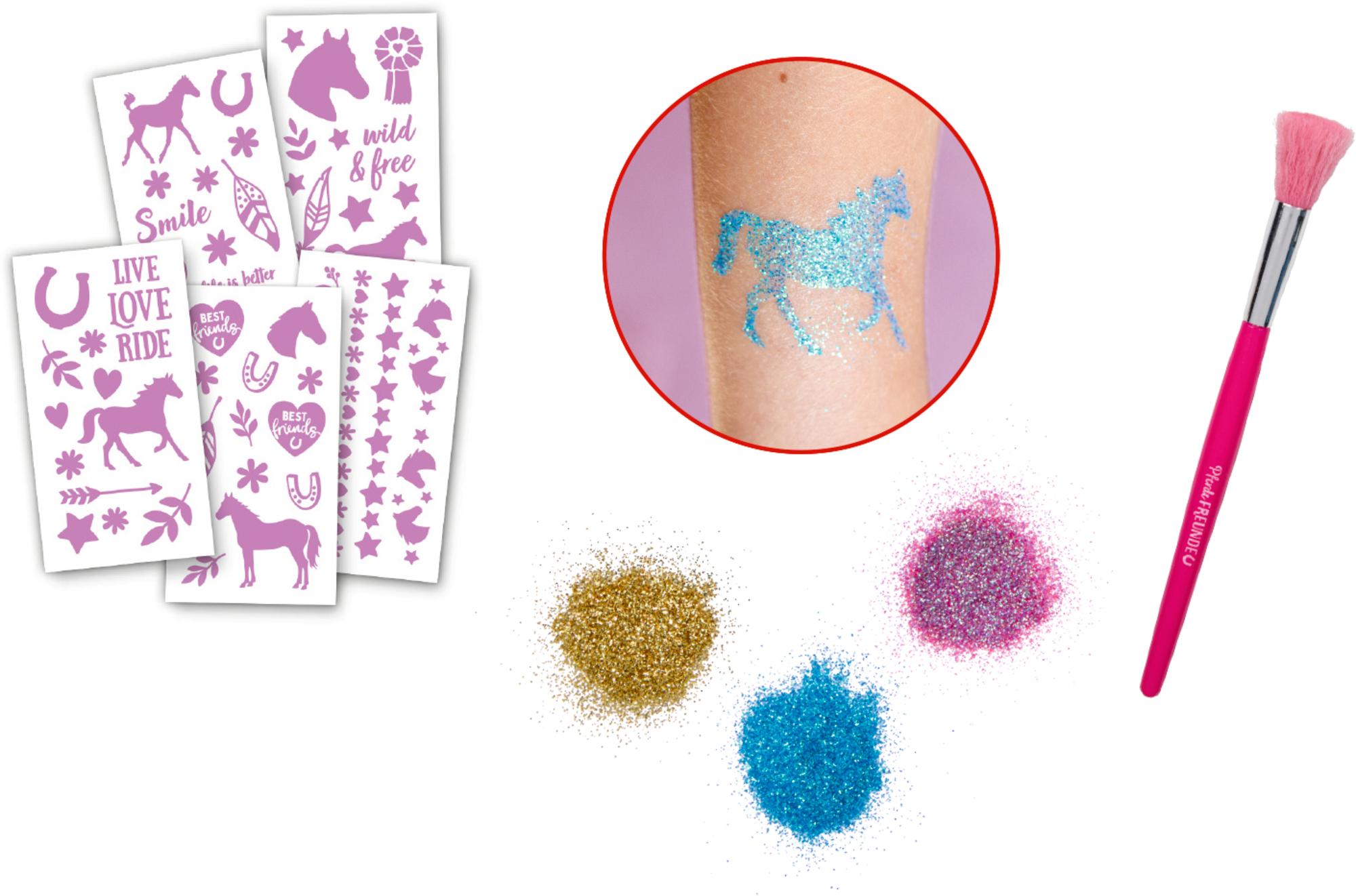 Produktbild Die Spiegelburg - DIY Glitzer-Tattoos - Pferdefreunde 3 von 3