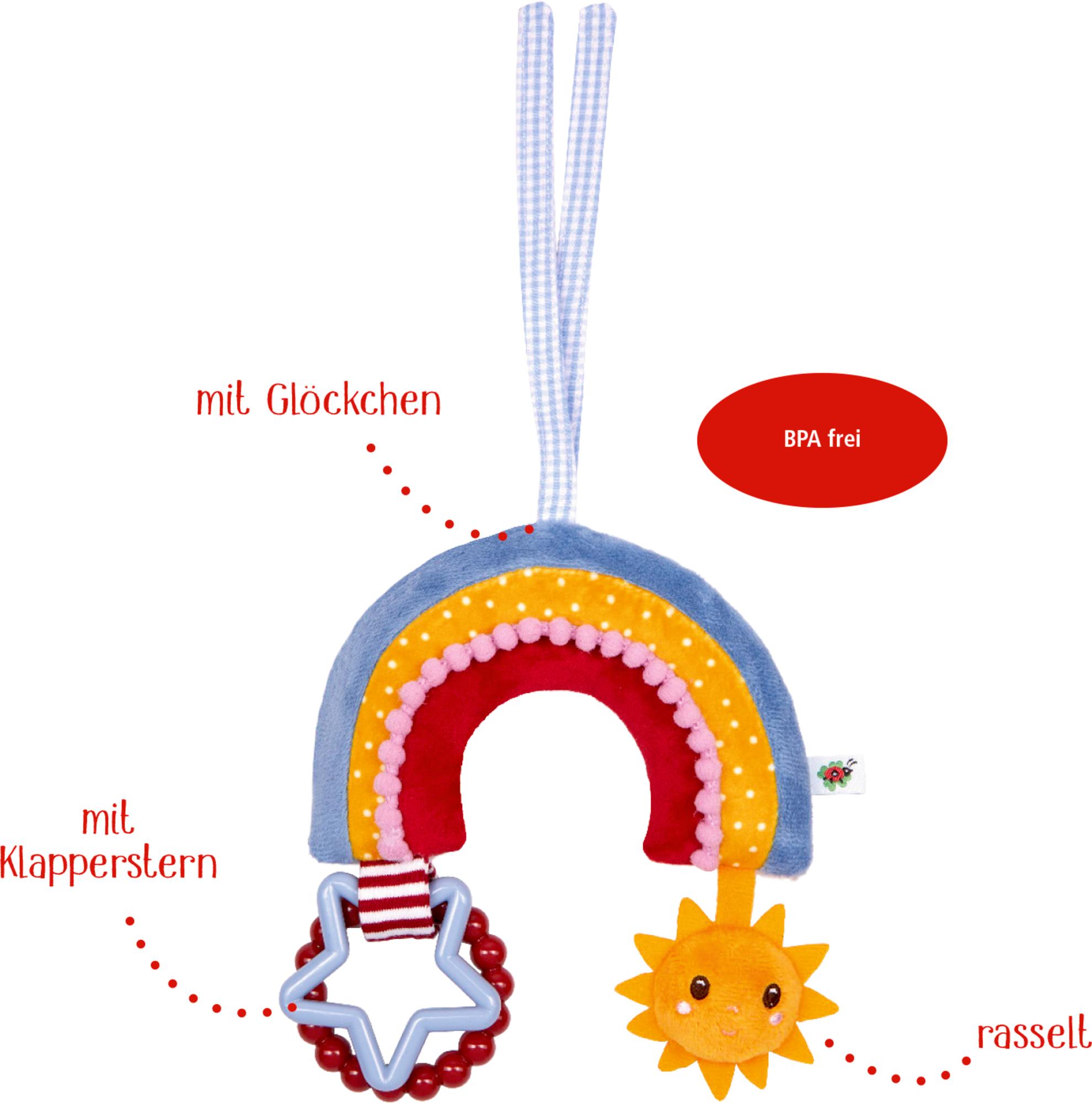 Produktbild Die Spiegelburg - Buggyanhänger Regenbogen - BabyGlück 2 von 2