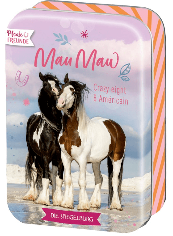 Die Spiegelburg - Mau-Mau Kartenspiel - Pferdefreunde