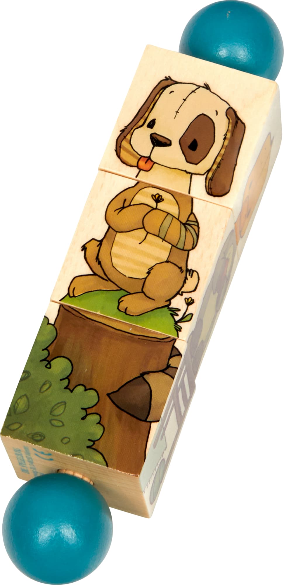 Die Spiegelburg - Holz-Dreh-Puzzle - Liebling (J. Tourlonias)