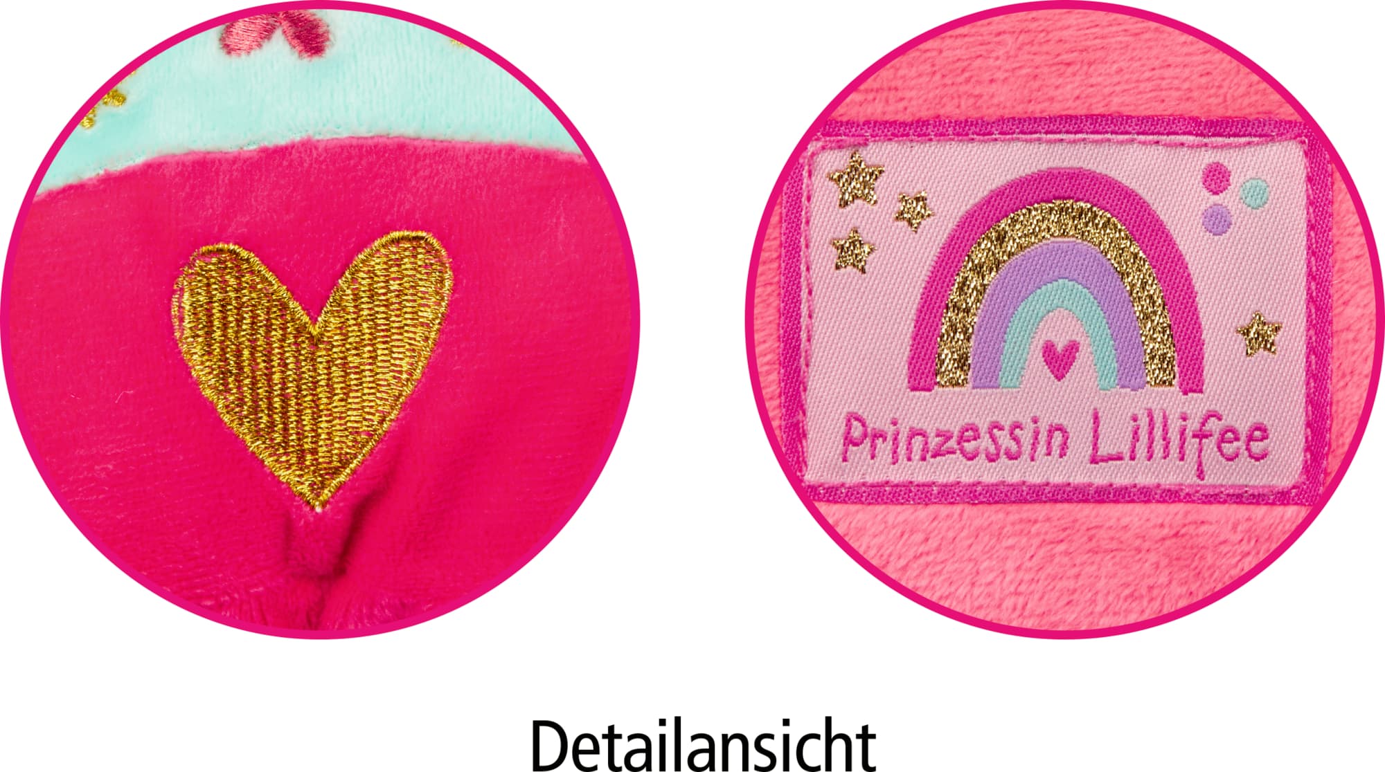 Produktbild Die Spiegelburg - Regenbogen-Kissen - Prinzessin Lillifee 2 von 3