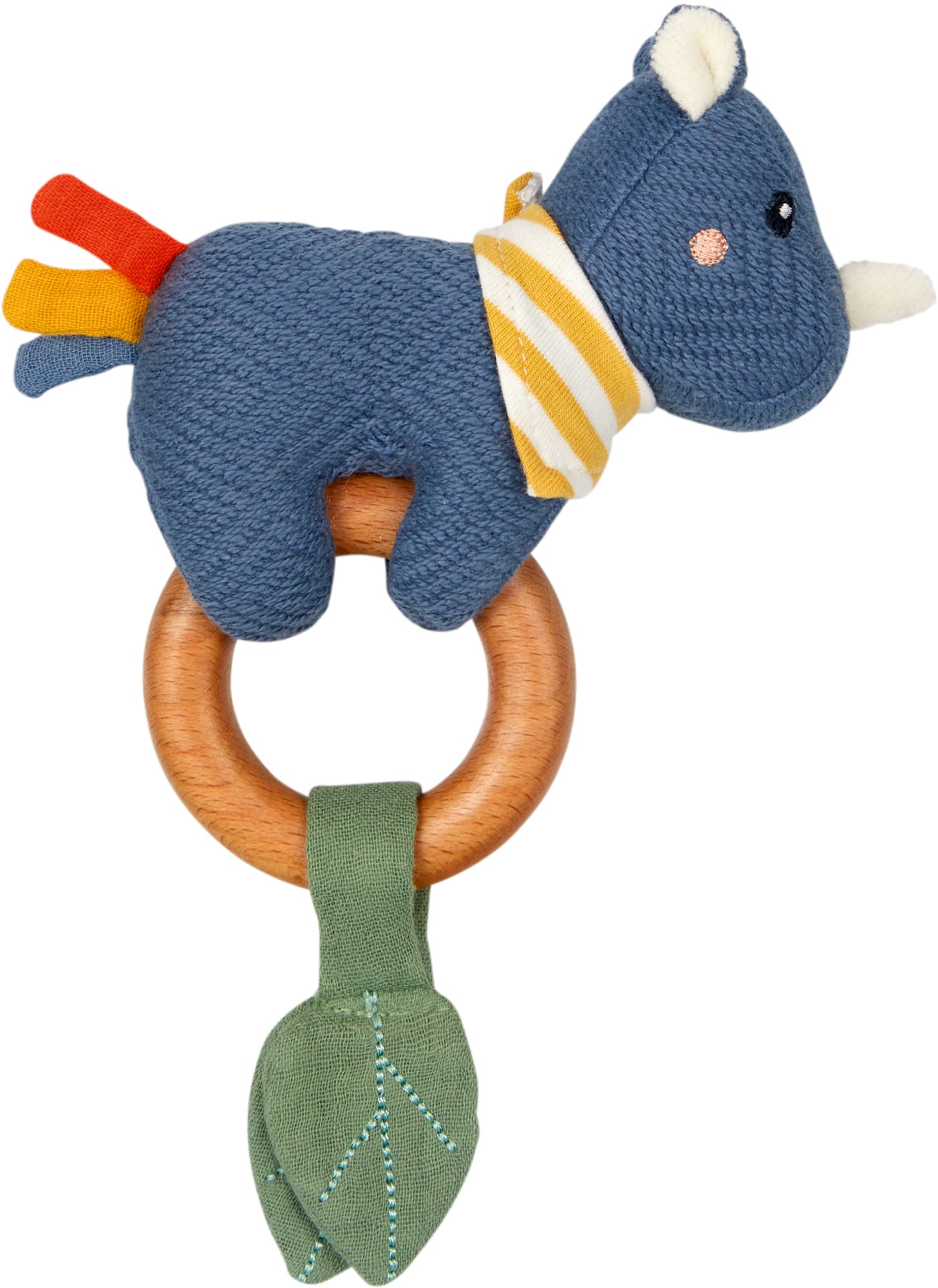 Die Spiegelburg - Holz-Ringrassel Nashorn - Little Wonder