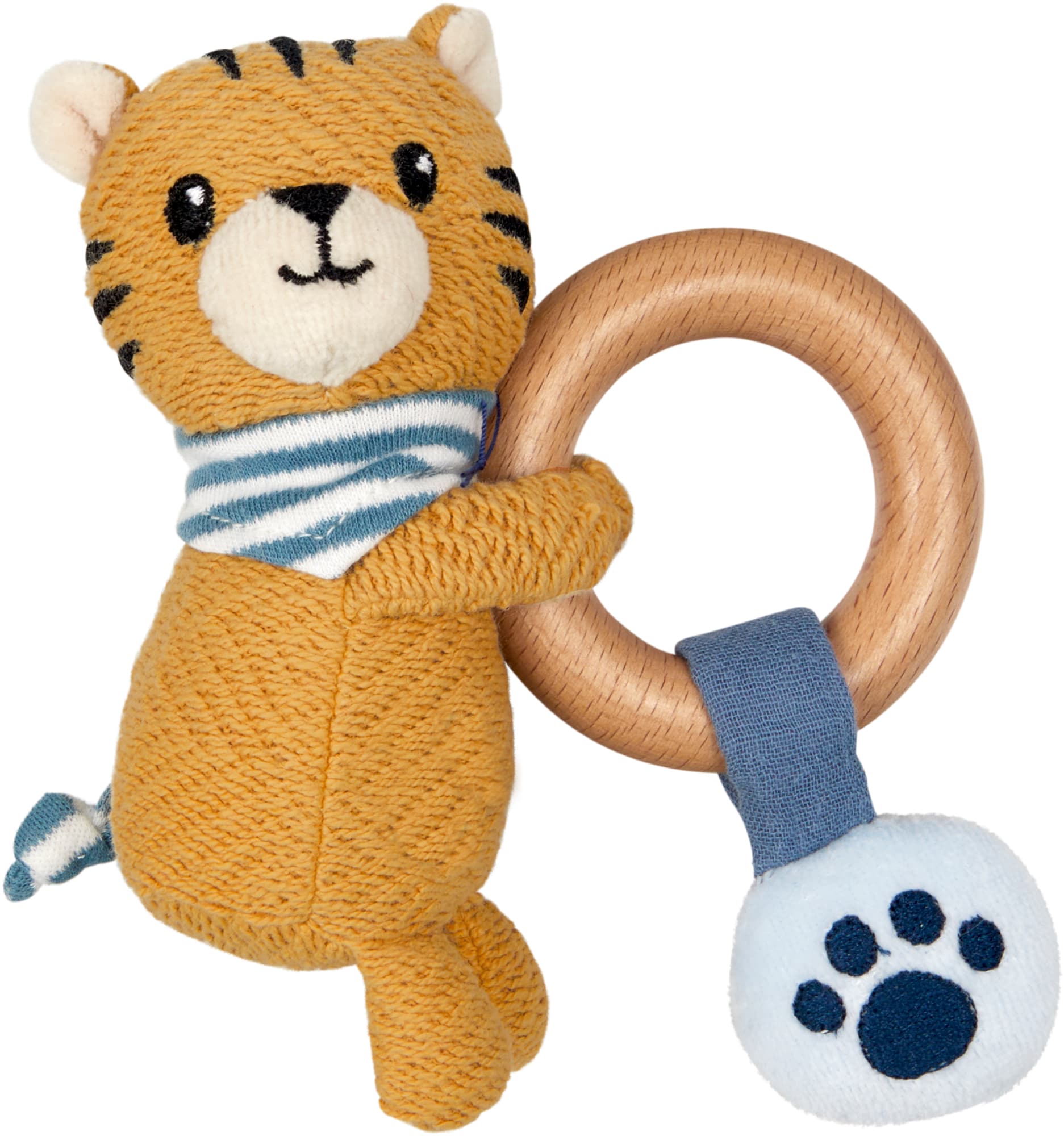 Die Spiegelburg - Holz-Ringrassel Tiger - Little Wonder