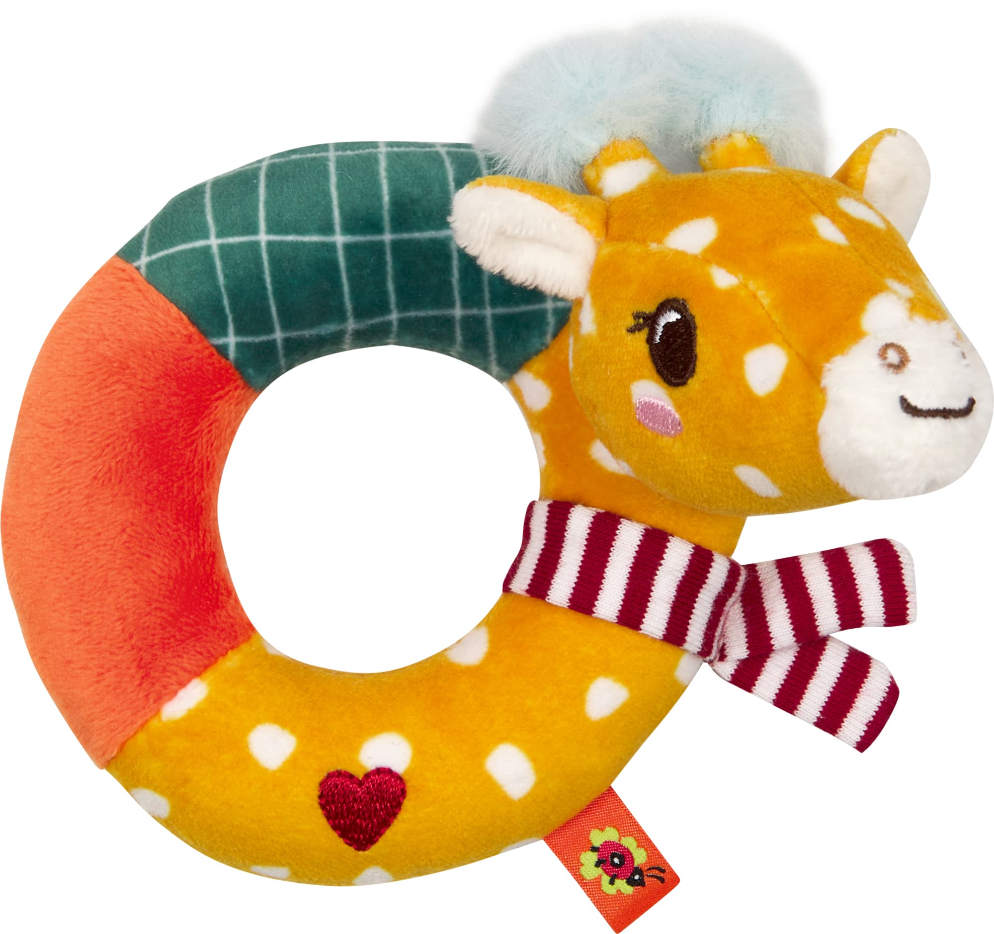 Die Spiegelburg - Ringrassel Giraffe - BabyGlück