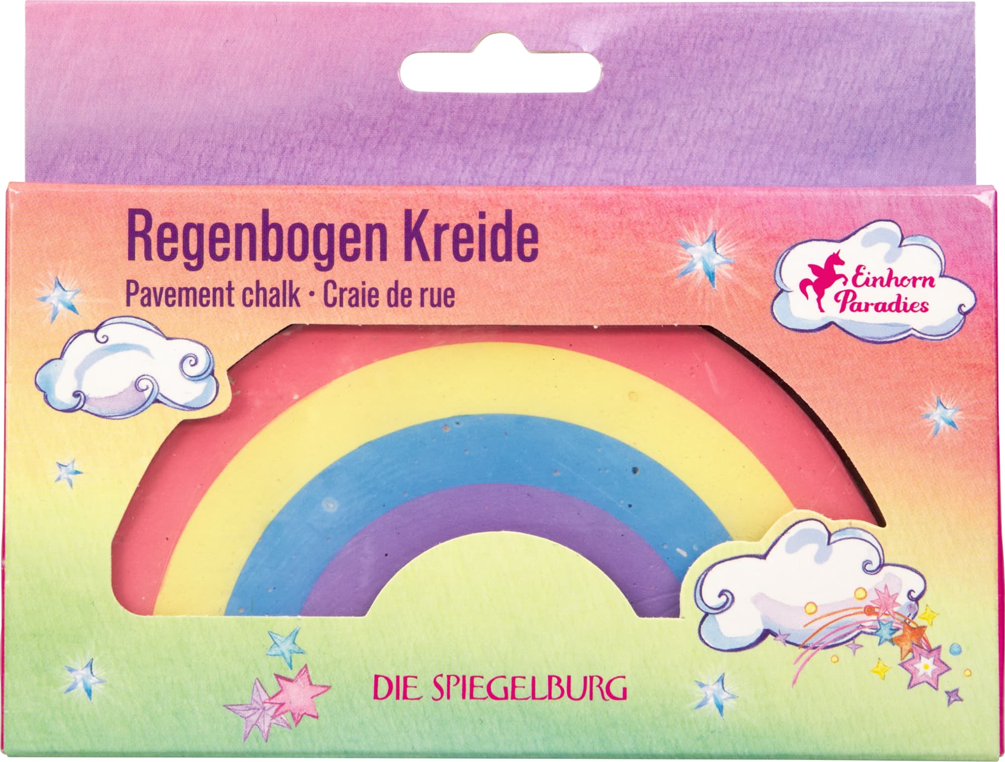 Die Spiegelburg - Straßenmalkreide Regenbogen - Einhorn-Paradies