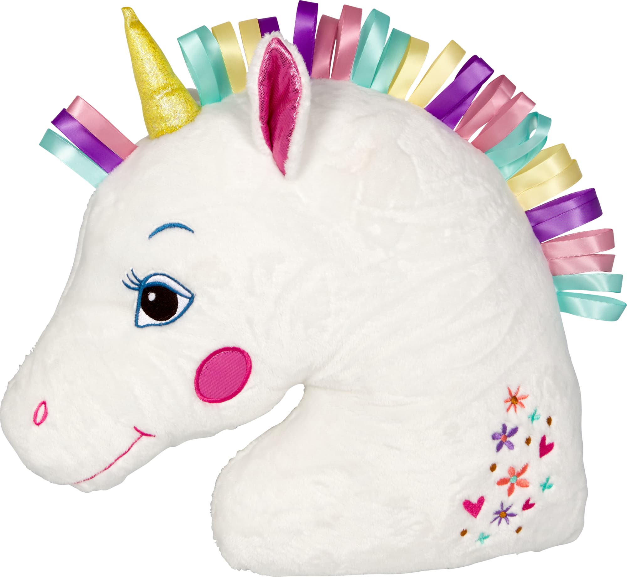 Die Spiegelburg - Einhorn-Kissen mit Satinbandmähne - Prinzessin Lillifee
