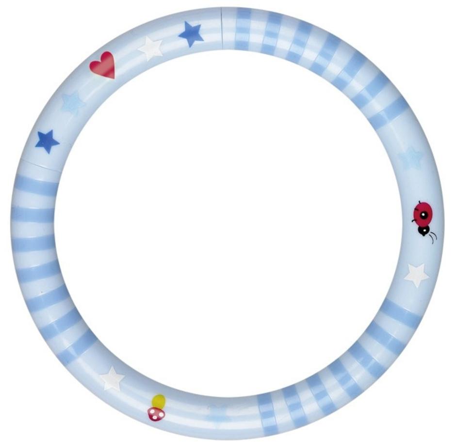Die Spiegelburg - Ringrassel BabyGlück, hellblau