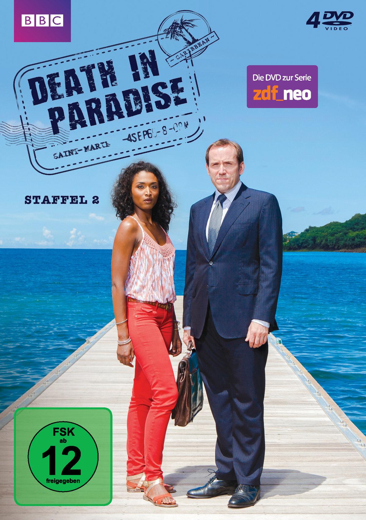 Death in Paradise - Staffel 2  [4 DVDs]