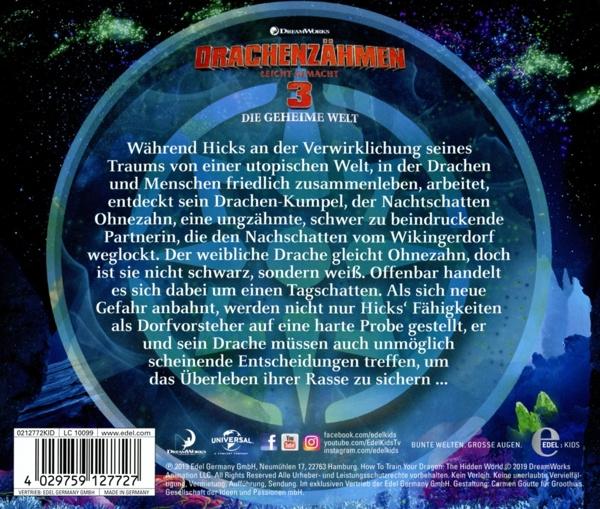 Produktbild Drachenzähmen Leicht Gemacht 3-Hörspiel Kinofilm 3 von 3