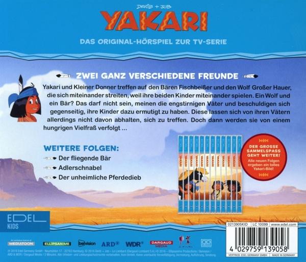 Produktbild Yakari-Verschiedene Freunde (37)-Hörspiel 3 von 3