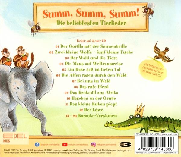 Produktbild Summ,Summ,Summ-Tierlieder 3 von 3