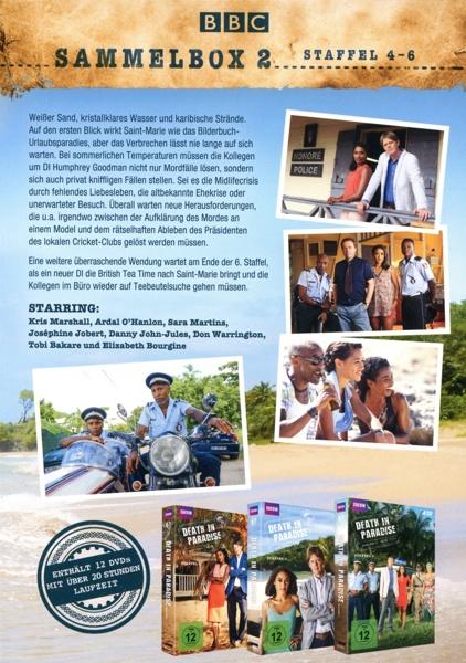 Produktbild Death in Paradise - Sammelbox 2 - Staffel 4-6  [12 DVDs] 2 von 2