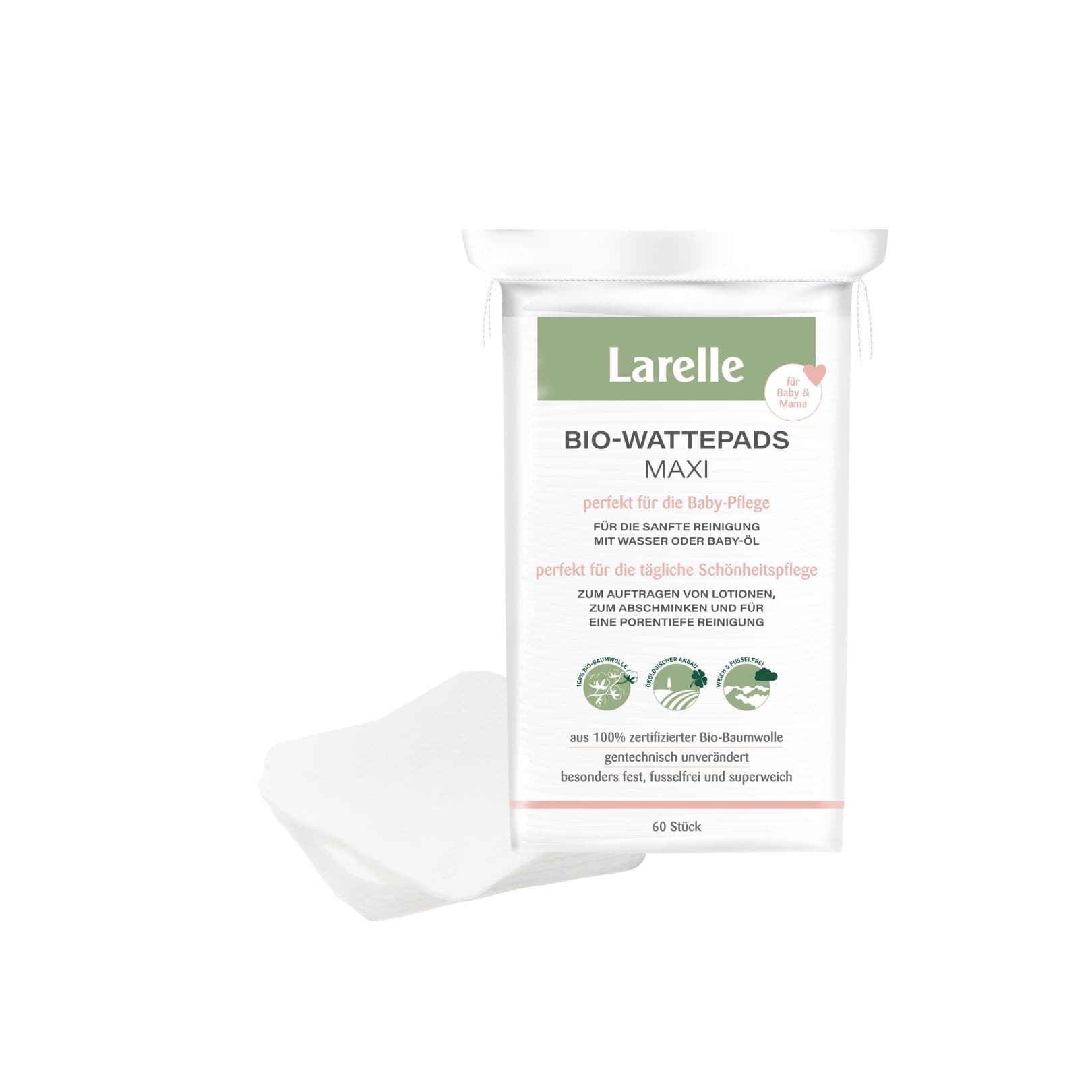Larelle Bio Wattepads Maxi