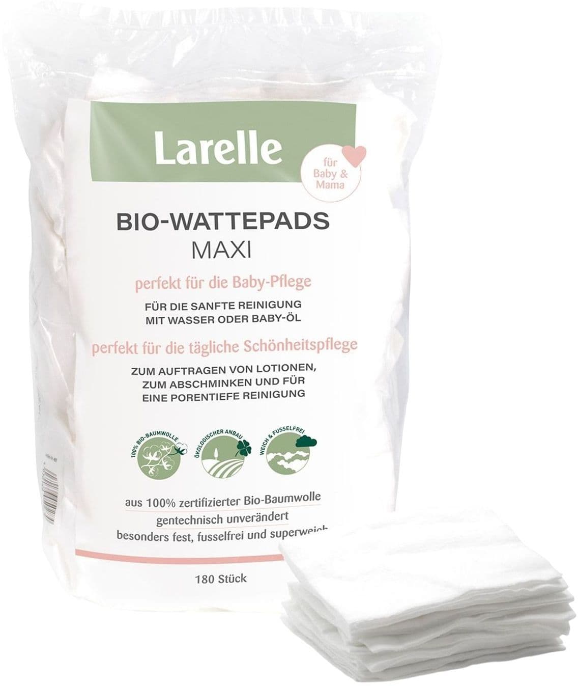 Larelle Baby & Mama Bio Wattepads 