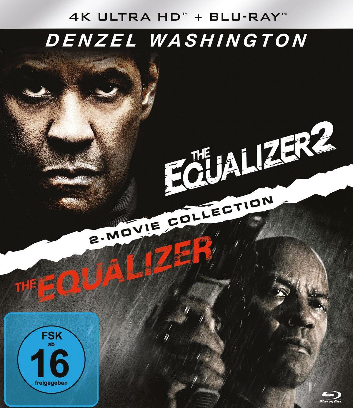 Equalizer 1&2  (2 4K Ultra HDs + 2 Blu-rays)