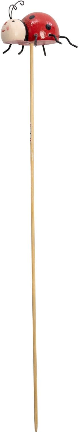 Deko Marienkäfer am Stab