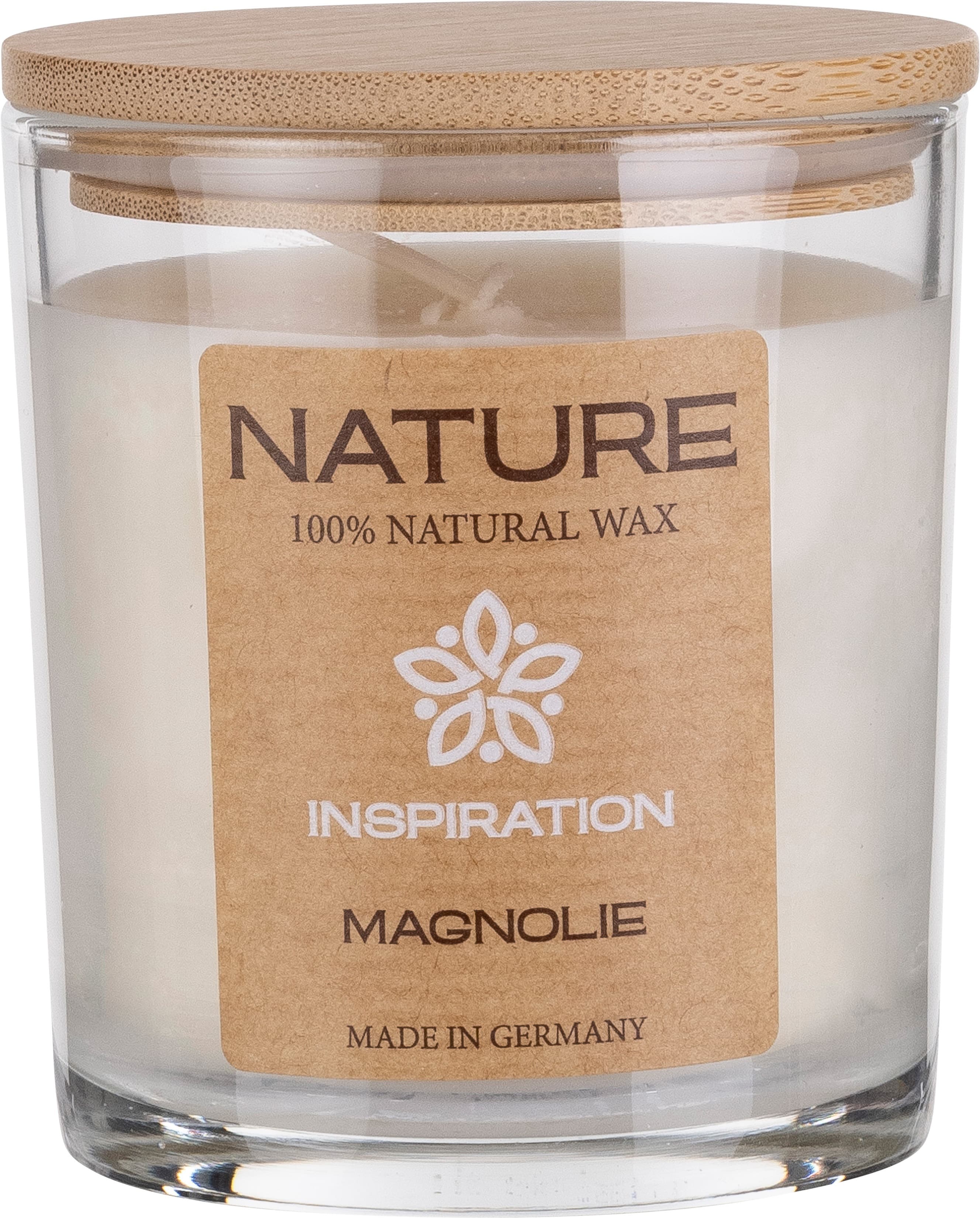 Wenzel Duftkerze im Glas Magnolie