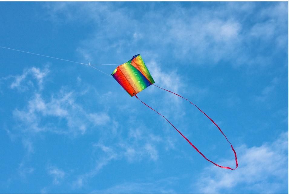 Produktbild Sleddy - Kinderdrachen Rainbow 4 von 7