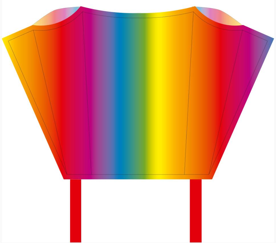 Sleddy - Kinderdrachen Rainbow
