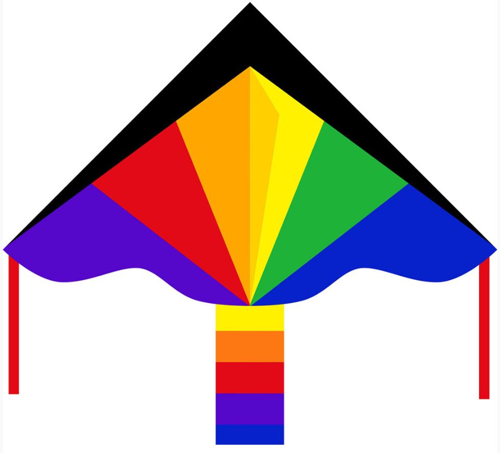 Ecoline - Simple Flyer Rainbow 120cm