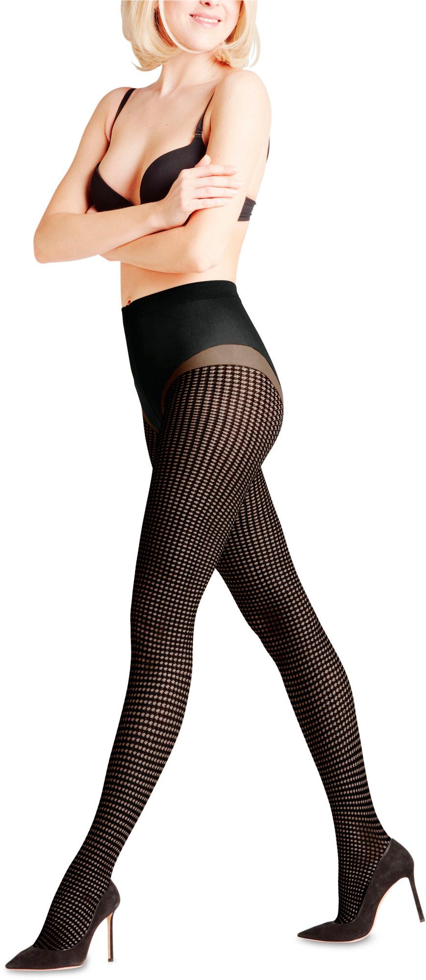 FALKE Damen Strumpfhose Houndstooth 15 DEN