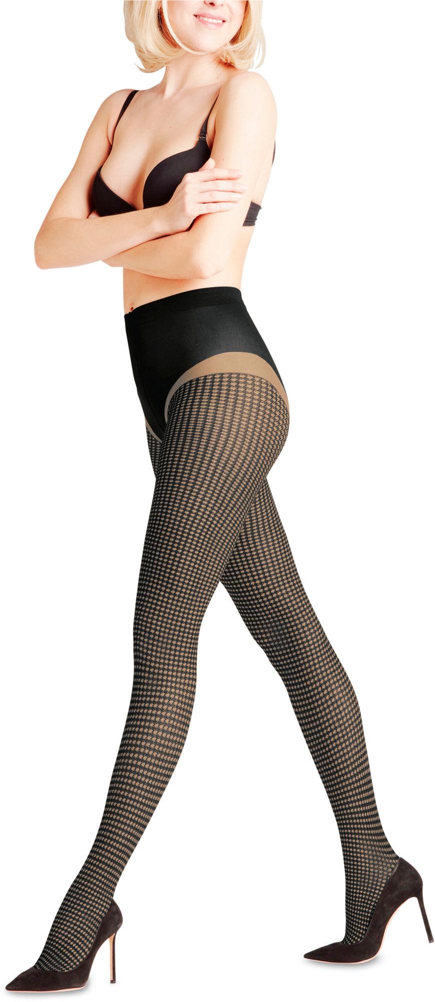 FALKE Damen Strumpfhose Houndstooth 15 DEN