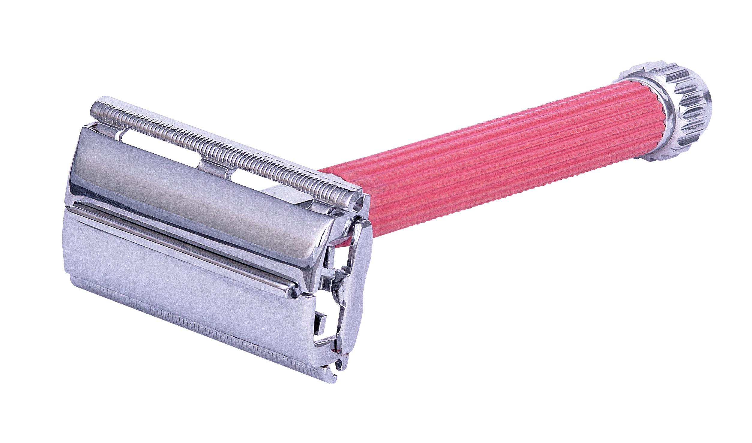ERBE Lady-Rasierer Tradition, pink (Sicherheitsrasierer)