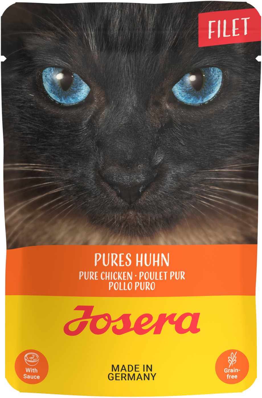 Josera Katzennassfutter Filet pures Huhn