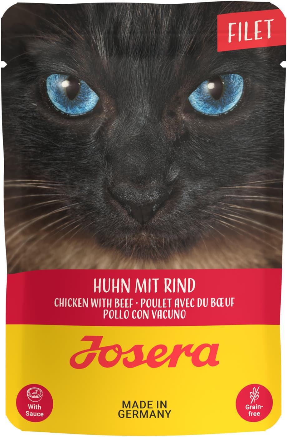 Josera Katzennassfutter Filet Huhn mit Rind
