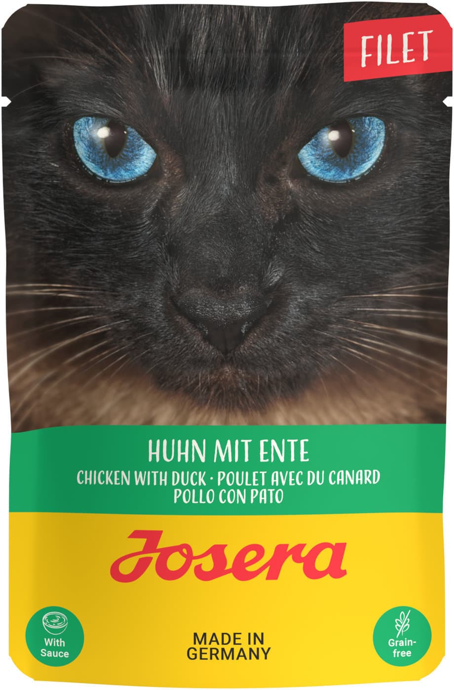 Josera Katzennassfutter Filet Huhn mit Ente