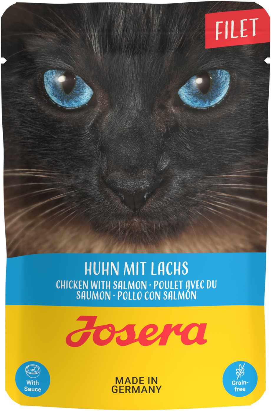 Josera Katzennassfutter Filet Huhn mit Lachs