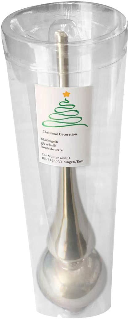 Produktbild Decoris Christmas decoration Glasbaumspitze Glanz 26cm 3 von 3