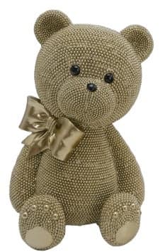 Teddy mit Schleife H=30cm