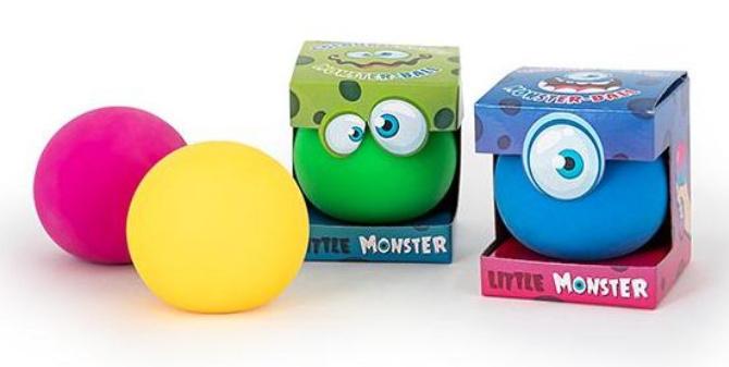 TRENDHAUS Color Change Monster-Ball 4fach sortiert
