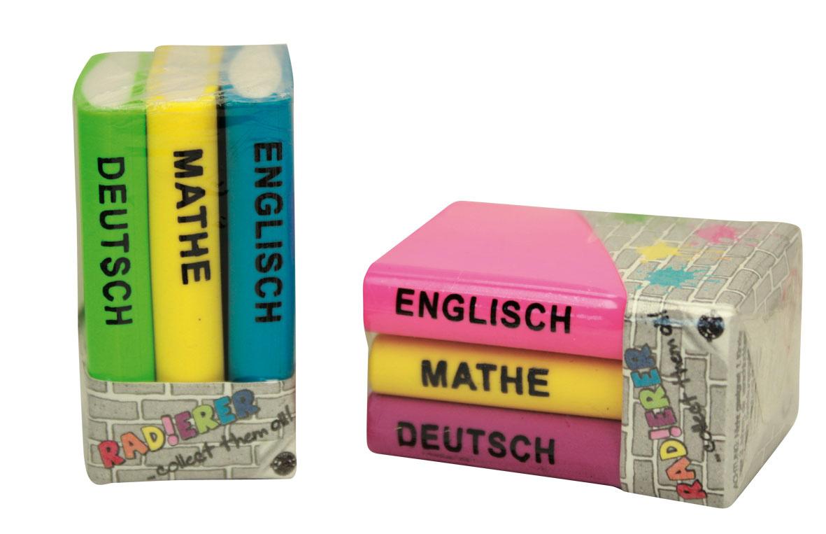 Produktbild TRENDHAUS Radierer-Set Bücher sortiert 2 von 2