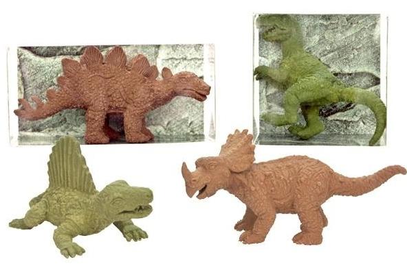 TRENDHAUS Radierer-Set Dinosaurier sortiert