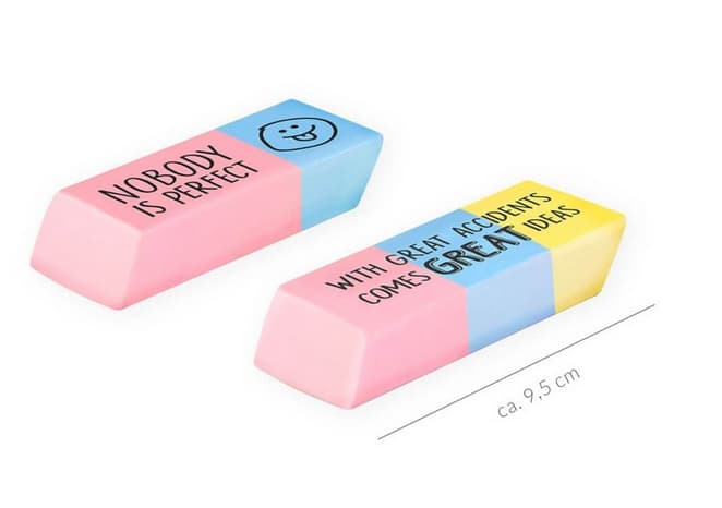 TRENDHAUS Radierer-Set Alles für die Schule-XXL 4 good vibes sortiert