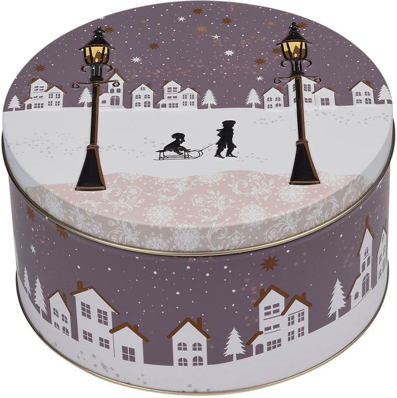 Gawol Gebäck- und Geschenkdose Silent Night Ø18cm