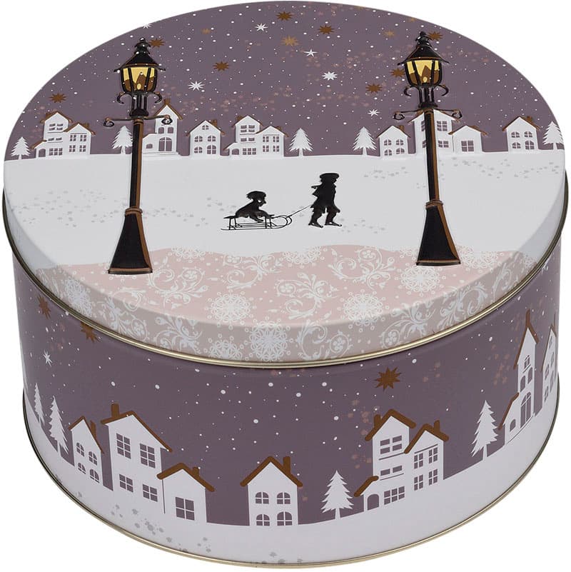 Gawol Gebäck- und Geschenkdose Silent Night Ø 18cm